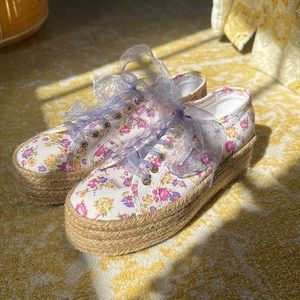 Love Shack Fancy x Superga sneakers
